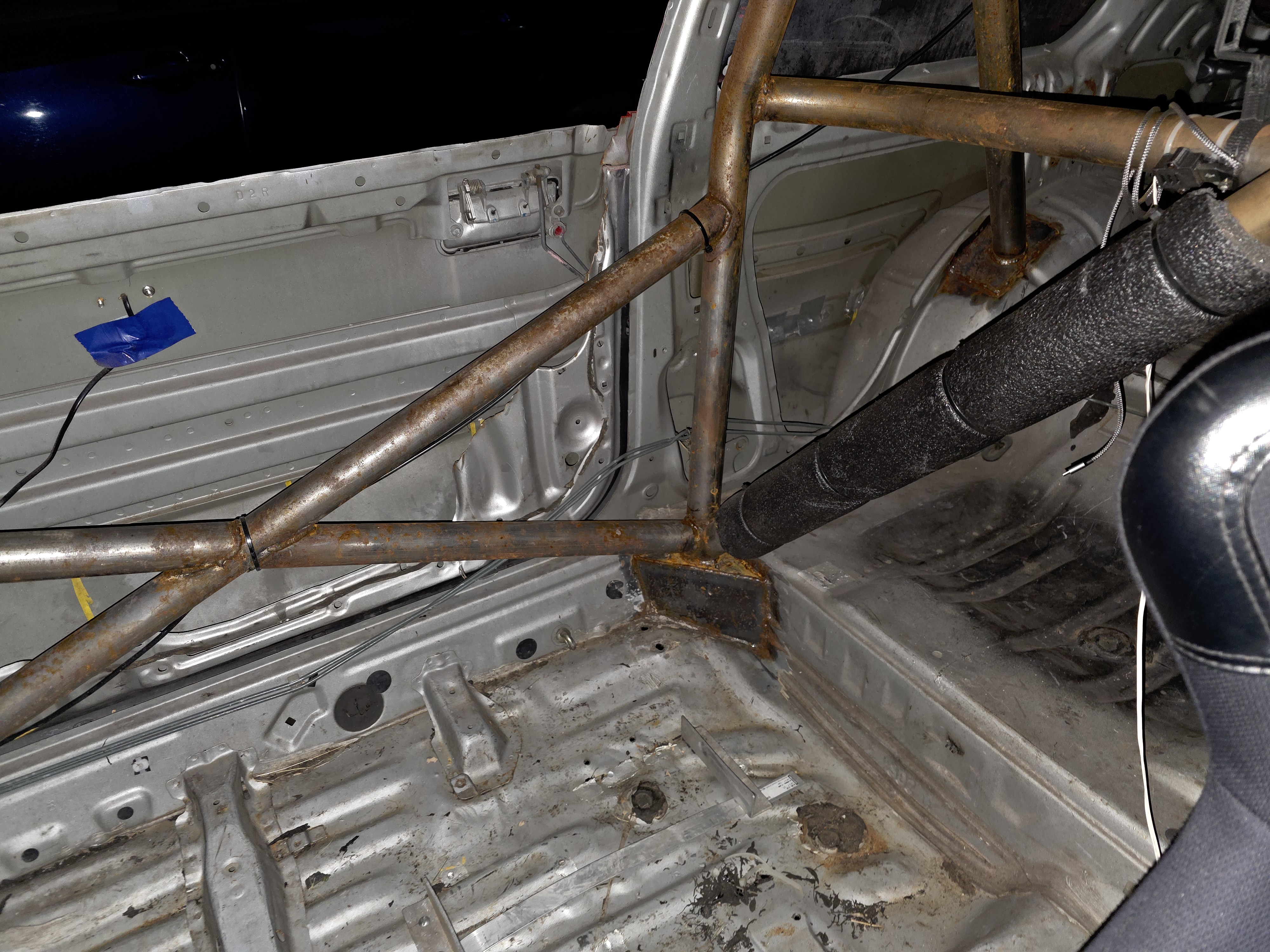 Interior - passenger side cage