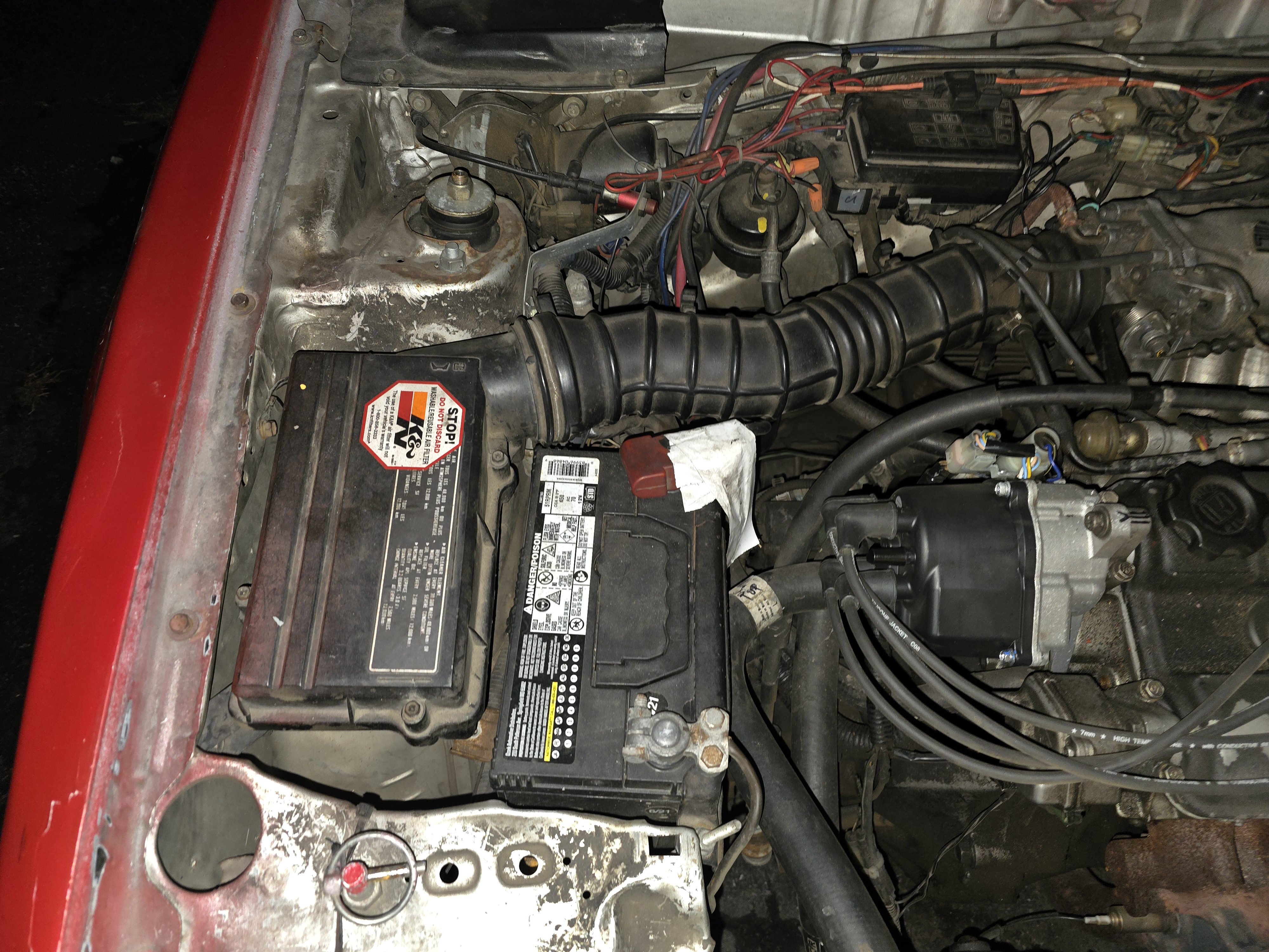 Engine Bay - intake