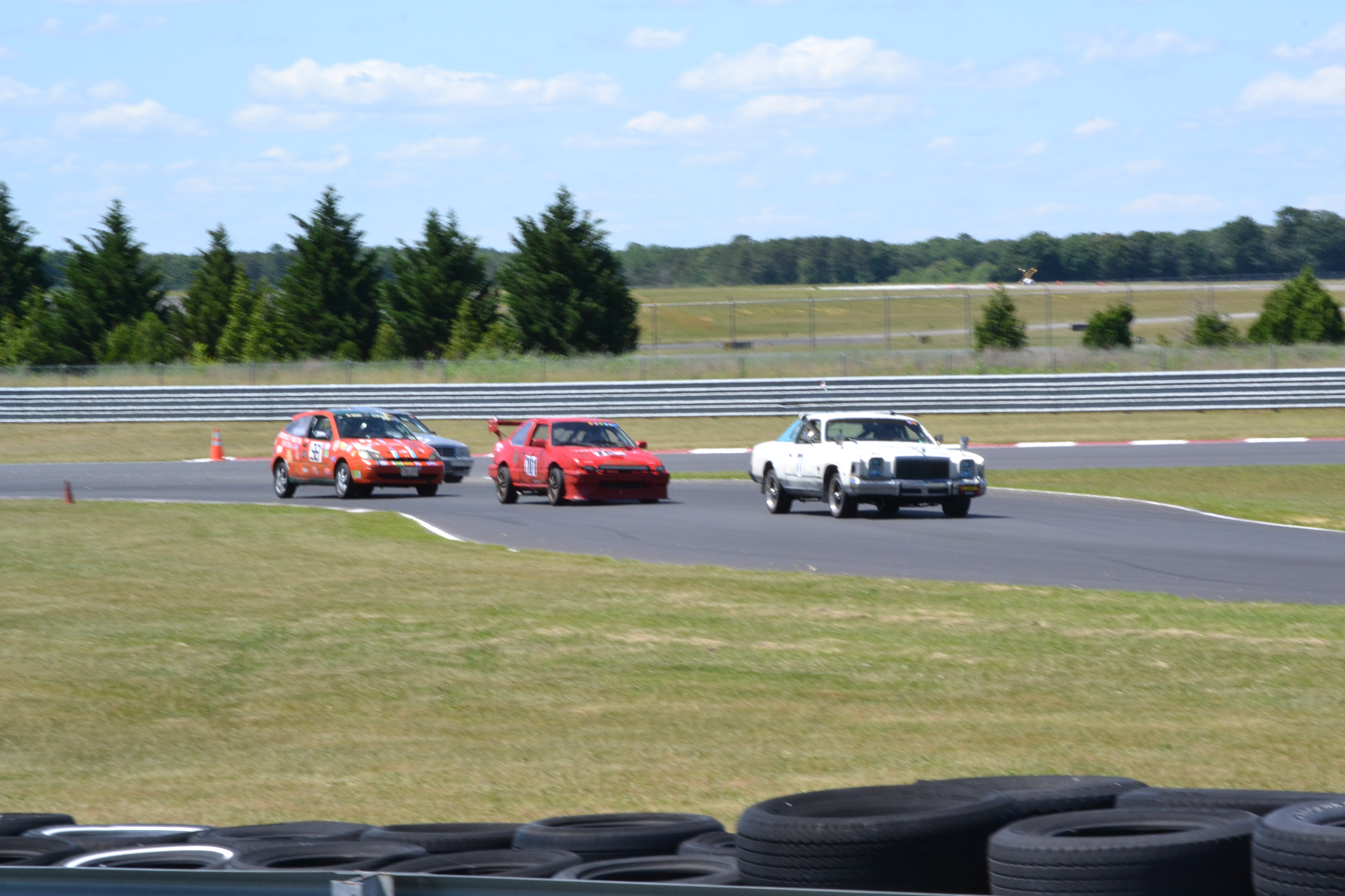 Action – fast in the turns